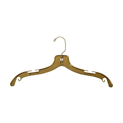 Cintre pour femme NAHANCO 3405 G Gold, 17 po (paquet de 100)