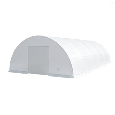 40Ftx82ft Single Frame Tarpaulin Tent Warehouse Shed (Excluding Containers)