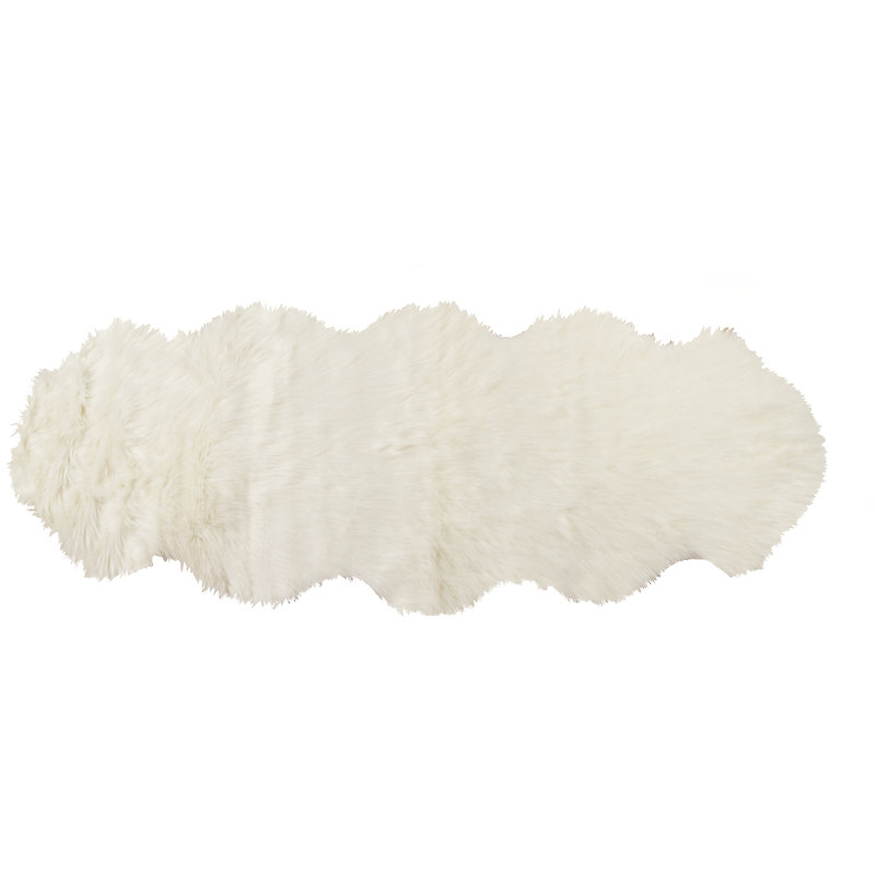 Tapis blanc cassé Brookhill