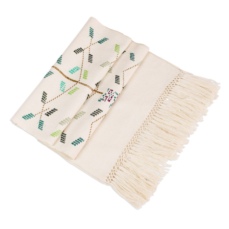 Geometric 100% Cotton Table Runner