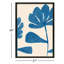 Céramique bleue 1 par Andrea Stokes - Art mural encadré-1800845075-1800845086