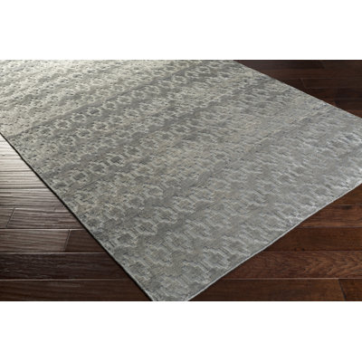 Manuella Viscose Geometric Indoor Rug