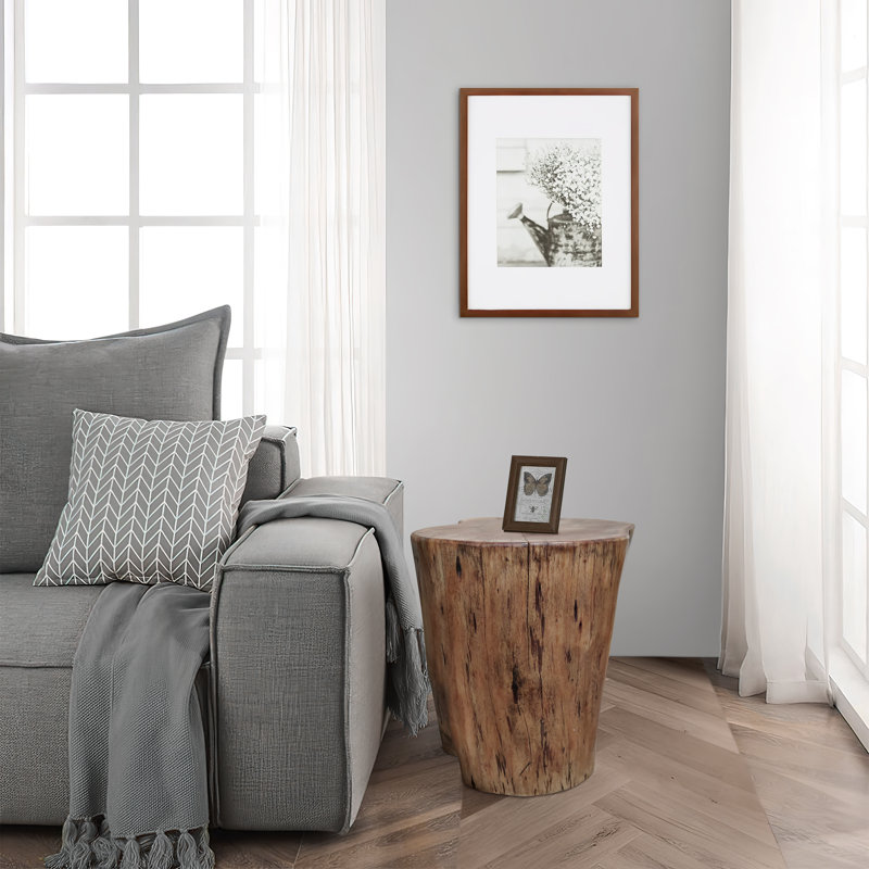 Earline Solid Wood End Table