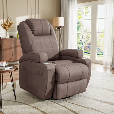 Massage Chair with Swivel and Rocking Function