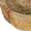Bathroom Basin, Naturally Varied Shape, Cream (16.3"-17.7")x(11.8"-13.8")x4.5" Fossil Stone