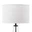 Lampe de table noire 26 po