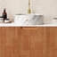 Ensemble de meuble-lavabo double 60 po avec panneaux 3D mat, lavabos en céramique et tiroirs à fermeture en douceur - pré-assemblé 60 po-1309550818