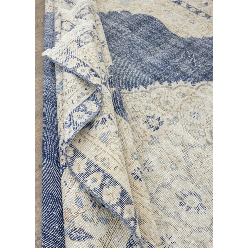 Tapis Isparta tissé à la main Asra Medallion