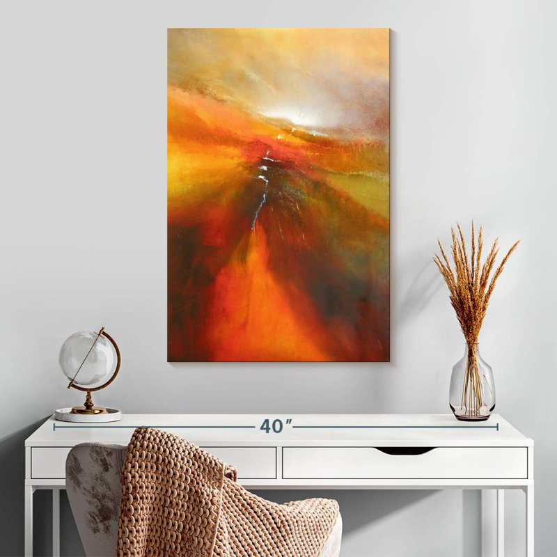 Avery Sends Him Into The Wide World, 30" H x 20" W