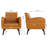 Almeda 29.75" Wide Tufted Armchair-117467608