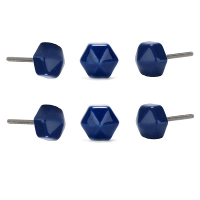 1.25" Length Geometric Knob Multipack