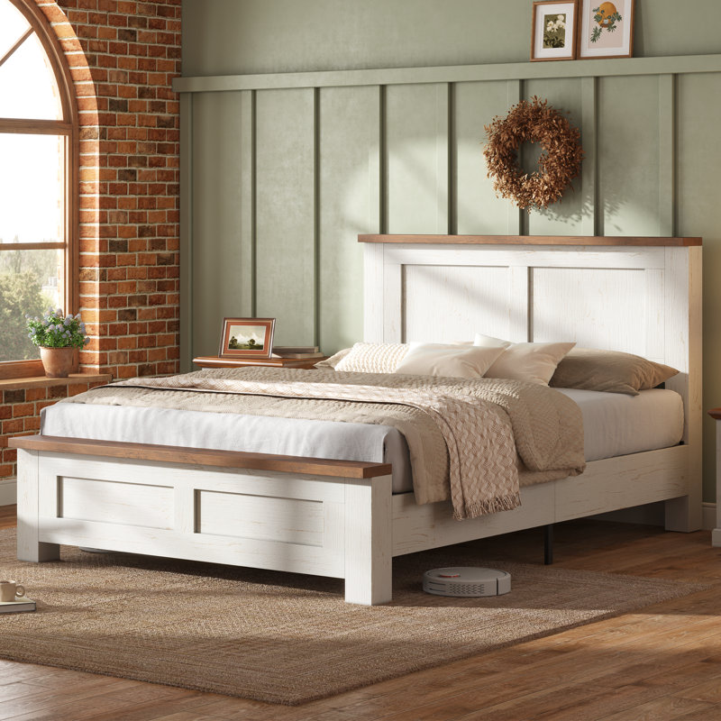 Bed, King(5'), White
