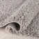 Berte Modern Solid Beige/Grey Textured Shag Rug
