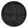 Adetoun Traditional Power Loom Performance Black/Gray Rug
