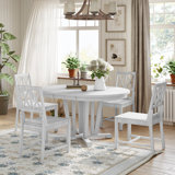 Somil Round Dining Set with Leaf,dining table set,dining room set