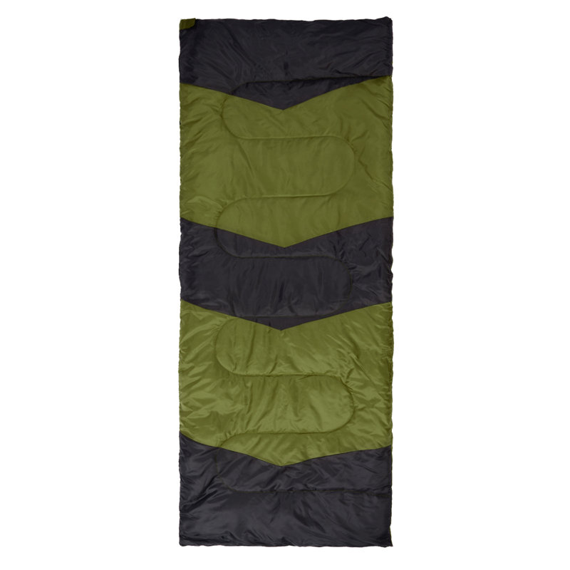 Sac de couchage léger avec sac de transport, Vert