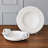 Ribbon Handle Compote-Matte White-49511005