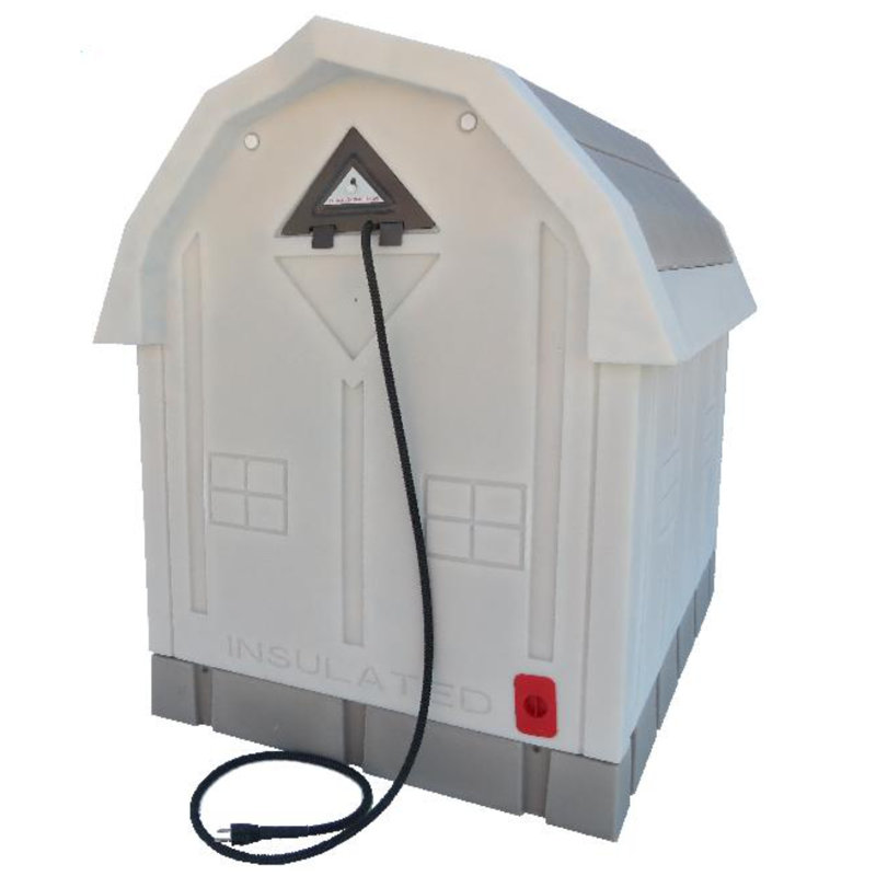 Dog Palace® with Central heater, Gray