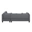 Canapé, chaise et repose-pieds rembourrés 104,5 po