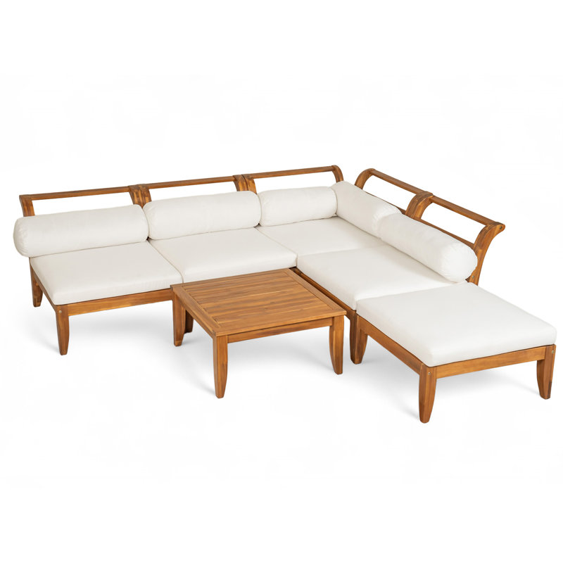 Ensemble de canapé de patio 6 pièces