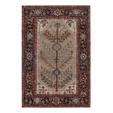 Rug & Kilim’S Persian Bakshaish Style Rug In Beige-Brown With Floral Patterns