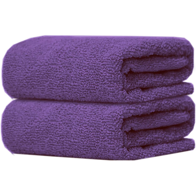 Microfiber Fast Drying Guest Towel, 2, Purple