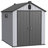 Resin Plastic Storage Shed For Backyard Garden Big Spire Tool Storage-119276491-119399954