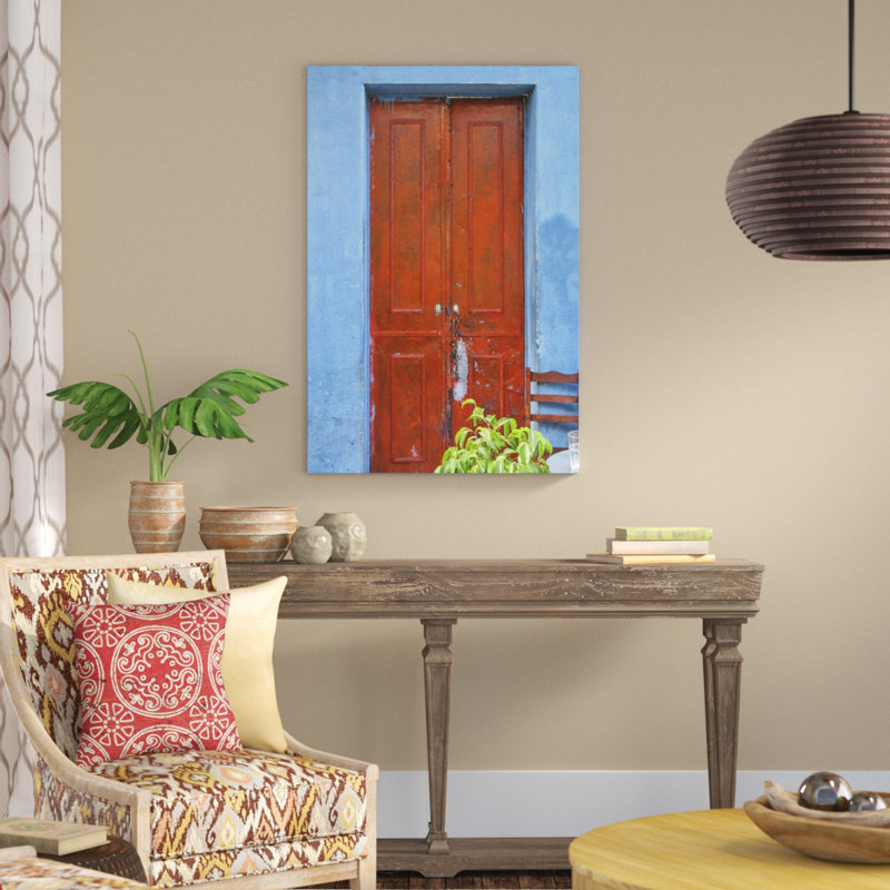 «Doors Abroad III», photographie sur toile, H 48 po x l 32 po, Toile tendue