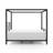 Saarah Metal Canopy Bed-1160027778-1167327538