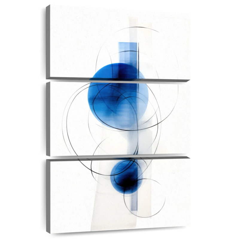 Avery Blue Naval I, 50" H x 32" W