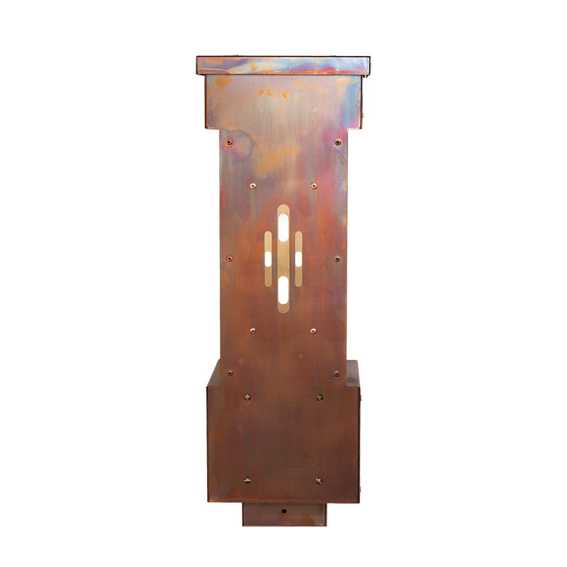 7" Square Deco Pier Mount