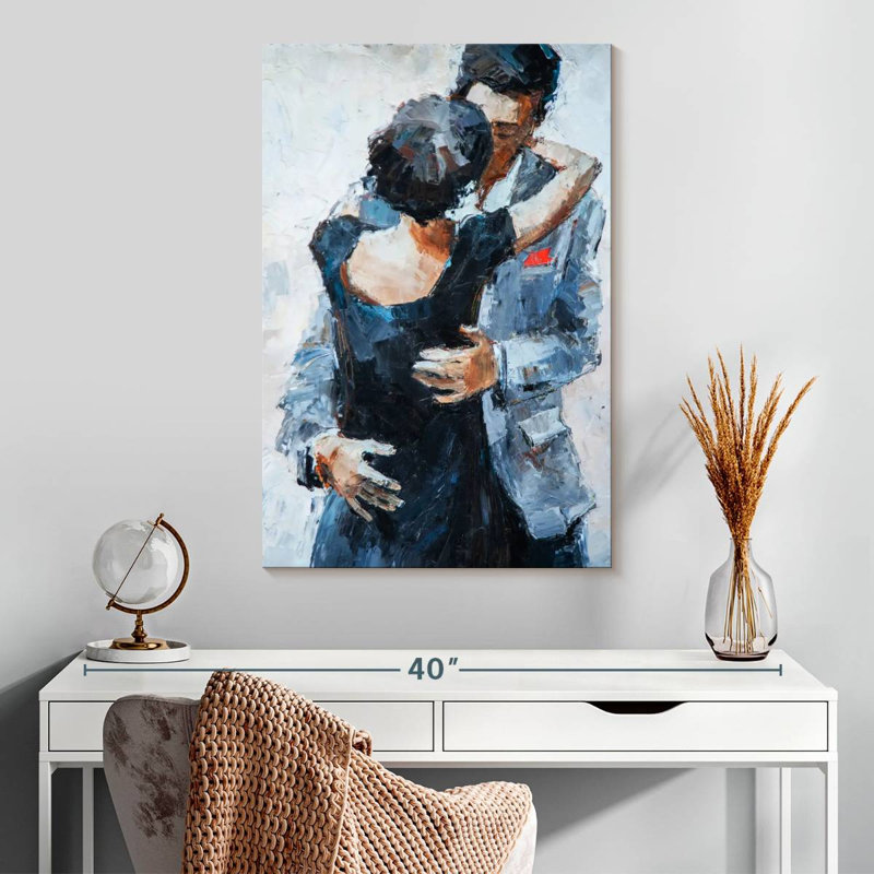 Hardie Couple romantique, H 30 po x l 20 po