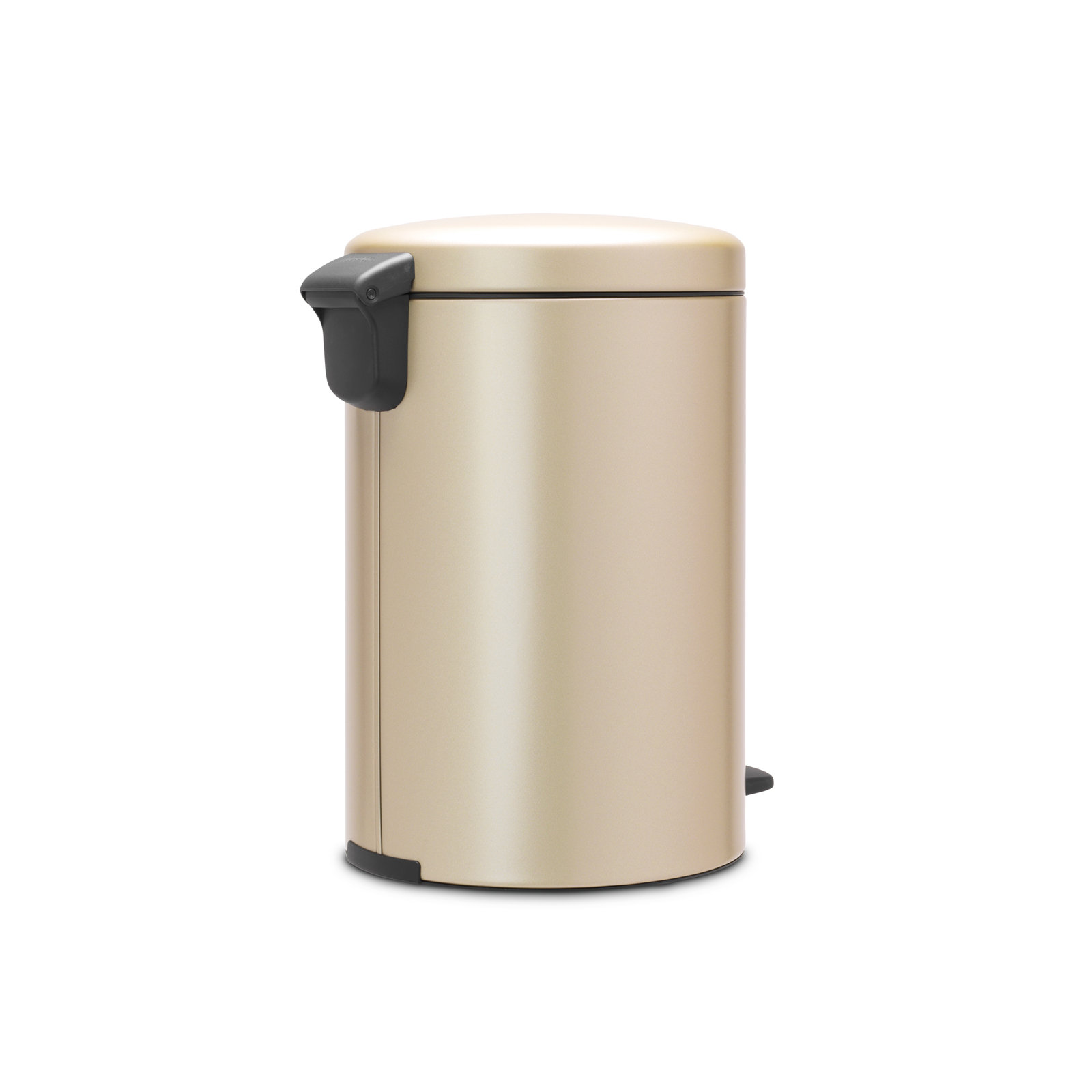 Brabantia Newicon 5.3gal Step-On Can, Metallic Gold