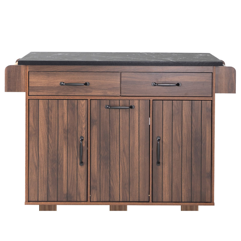 Chariot de cuisine, Walnut Brown