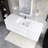 60" Floating Bathroom Vanity With Sink