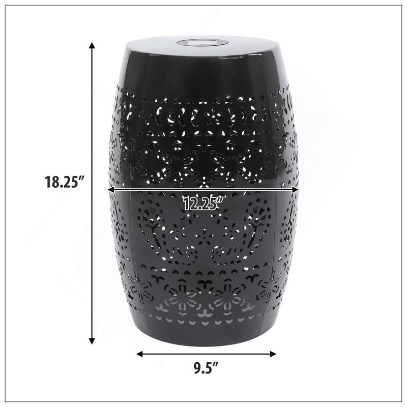 Table d'appoint SOLAR, Noir