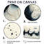 Coggeshall Black White Wave Rhythmic Volcano IV - Drip Painting Wall Art-278375594-278375599-278375598