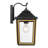 Michalena 1 Light Matte Black + Textured Gold Outdoor Sconce