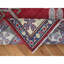 Tapis Kazak de 5 pi 3 po x 7 pi 1 po en laine pure noué à la main afghane Daki