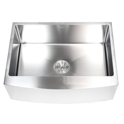 CozyBlock 30'' L Single Bowl Stainless Steel Kitchen Sink