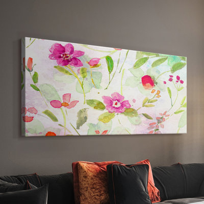 Summer Garden- Gallery Wrapped Canvas -Ready to Hang