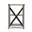 Table de chevet Rany en gris clair