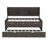 Wooden Captain Daybed Bed with Built-in Bookshelves-490314533-490314530