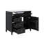 Meuble-lavabo autoportant de 36 pouces avec lavabo, armoire, 3 tiroirs et tablette réglable-1028390756