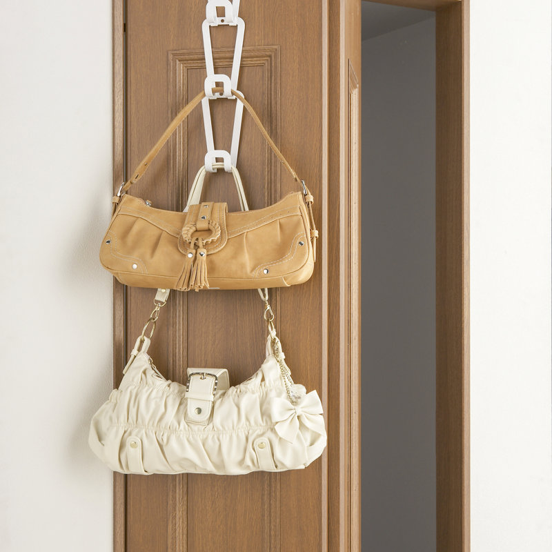 Porte-sacs Multi-niveaux En Métal - Organisateur Vertical Pour Placard, écharpes, Ceintures, Chapeaux - Gain De Place