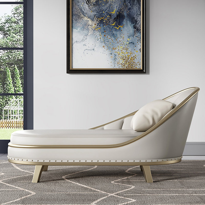 Luxurious Indoor Chaise Lounges,Sturdy Frame, Right Hand Facing