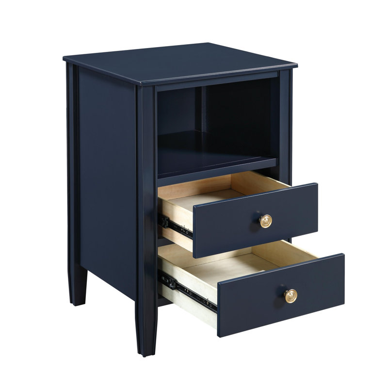 Table de chevet, Bleu très foncé