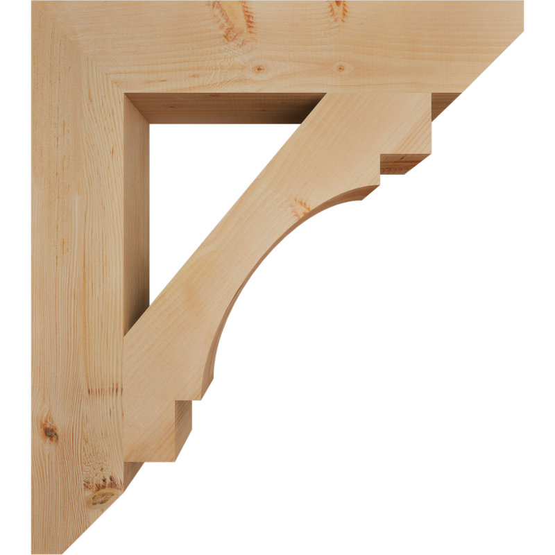 Support lisse à lattes Merced, Sapin de Douglas, H 36 po x l 5,5 po x P 32 po