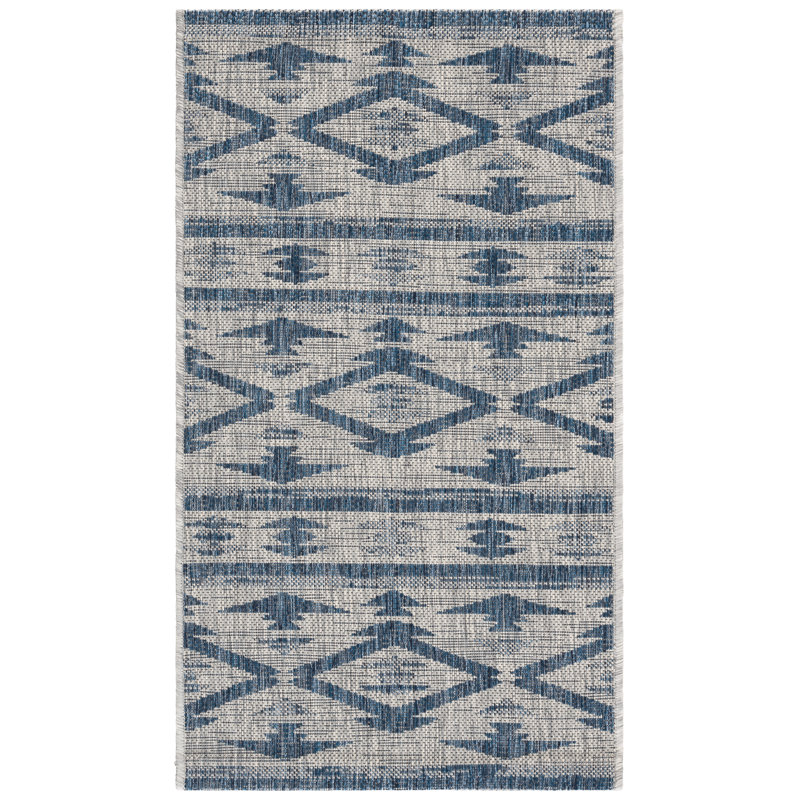 Amarien Southwestern Indoor/Outdoor Area Rug, Rectangle 2' x 3'7"