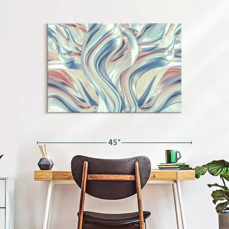 Avery Pearly Silk Abstract